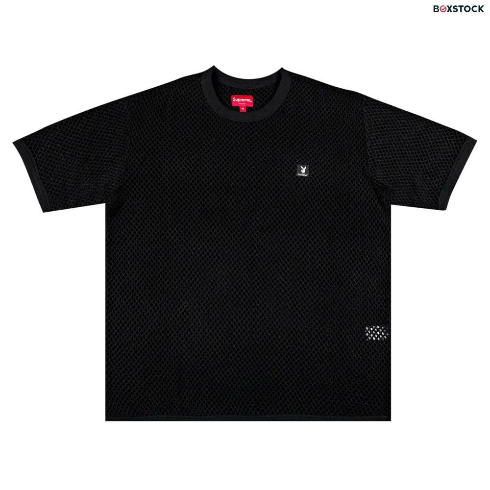 supreme Supreme x Playboy String Short-Sleeve Top 'Black' Spring/Summer 2021