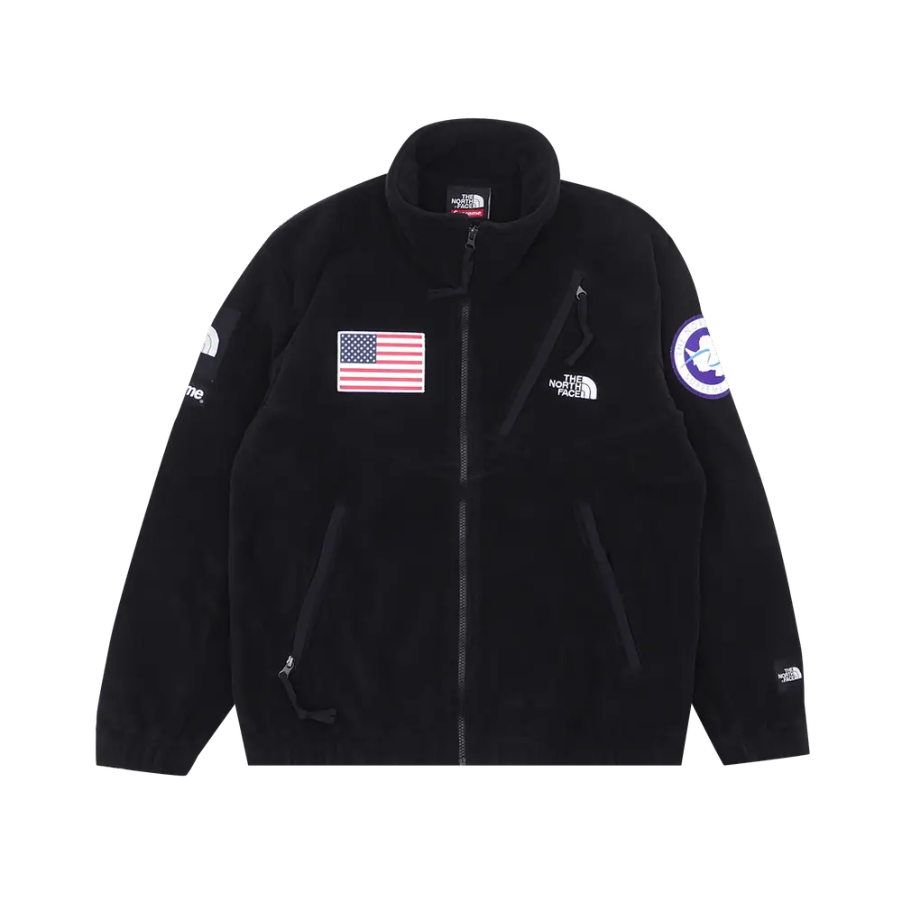 Supreme x The North Face Trans Antarctica Expedition Fleece Jacket 'Black' Spring/Summer 2017