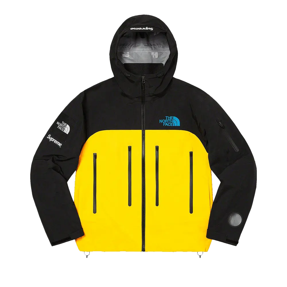 Supreme x The North Face Taped Seam Shell Jacket 'Yellow' Fall/Winter 2022