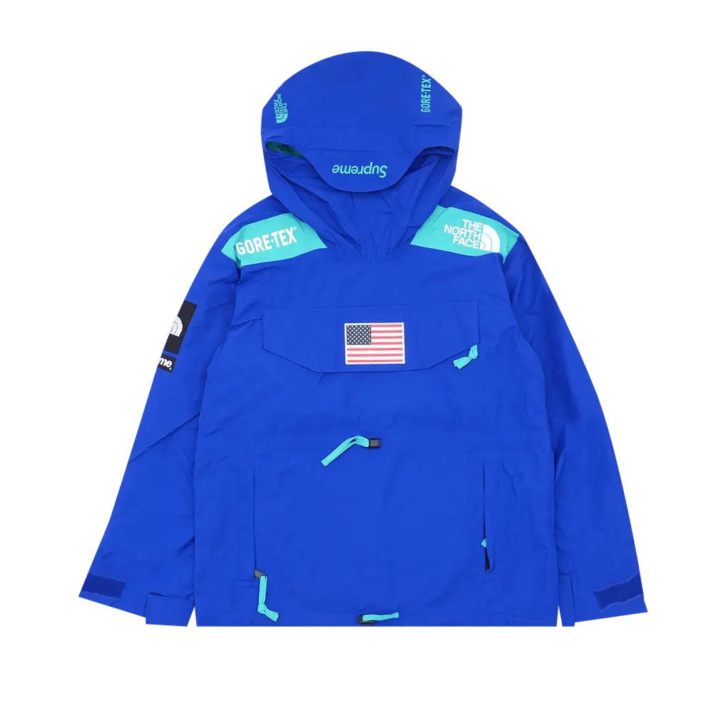 Supreme x The North Face Trans Antarctica Expedition Pullover Jacket 'Royal' Blue Spring/Summer 2017