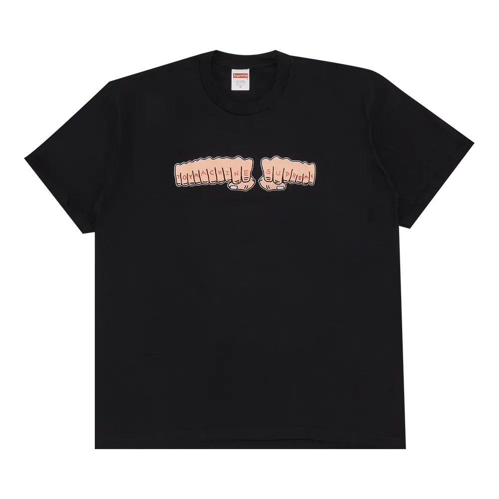 Supreme x Toy Machine Fist Tee 'Black' Spring/Summer 2024