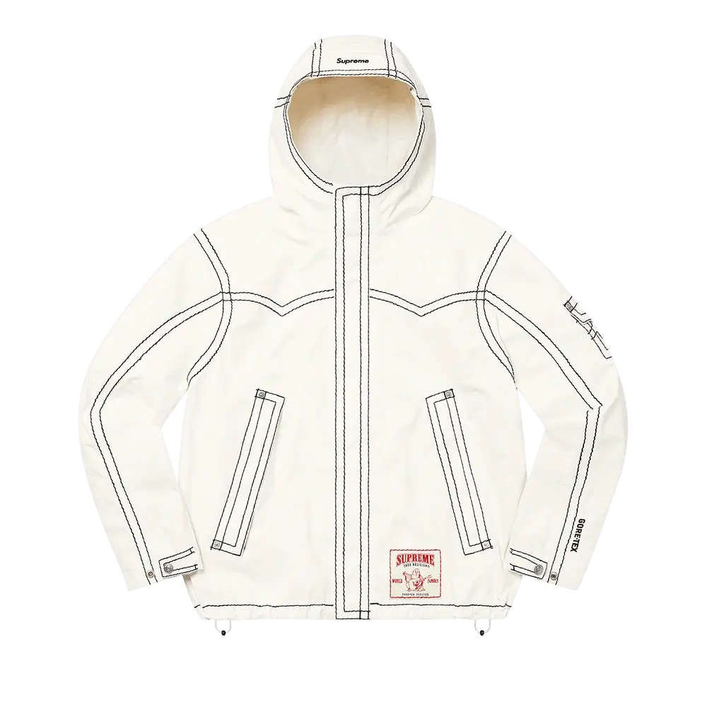 Supreme x True Religion GORE-TEX Shell Jacket 'Natural' White Fall/Winter 2022