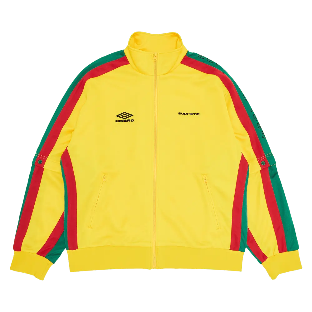 Supreme x Umbro Snap Sleeve Jacket 'Yellow' Spring/Summer 2023