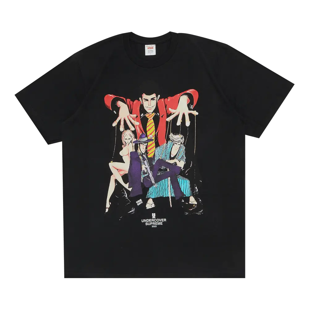 Supreme x UNDERCOVER Lupin Tee 'Black' Spring/Summer 2023