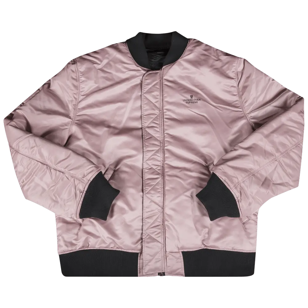 Supreme x Undercover Reversible MA-1 'Black' Fall/Winter 2016