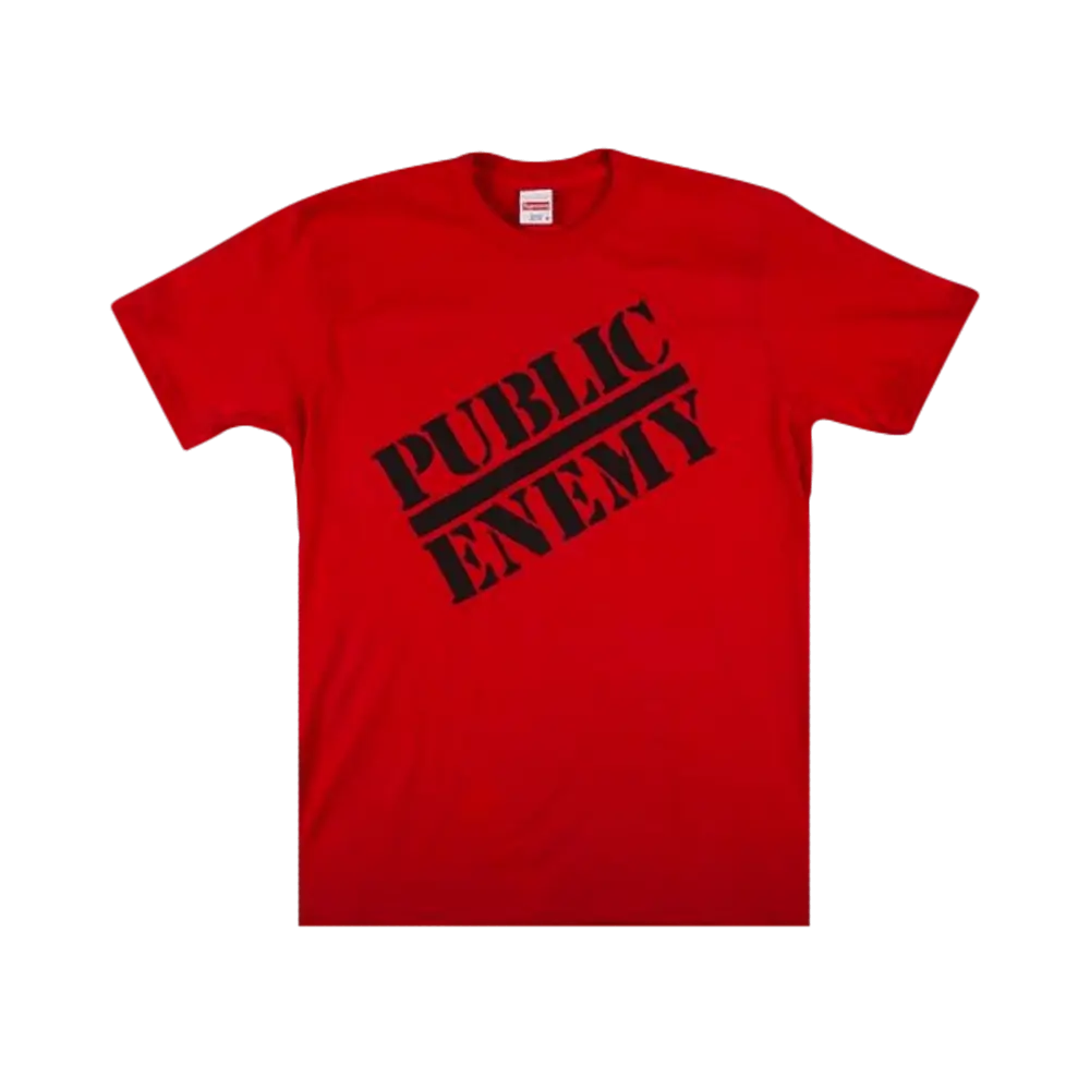 Supreme x Undercover x Public Enemy Blow Your Mind T-Shirt 'Red' Spring/Summer 2018