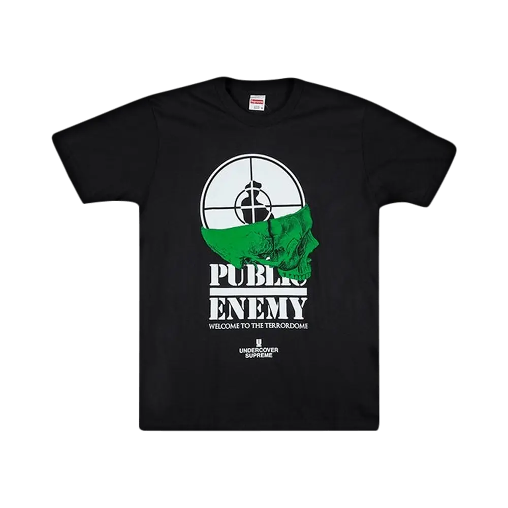 Supreme x Undercover x Public Enemy Terrordome T-Shirt 'Black' Spring/Summer 2018