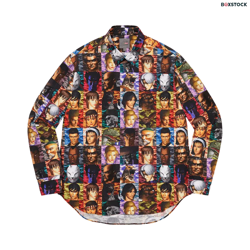 supreme Supreme x Yohji Yamamoto x TEKKEN Shirt 'Multicolor' Multi-Color Fall/Winter 2022