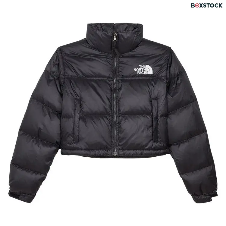 The North Face Nuptse Short Jacket 'TNF Black/TNF Black' Fall/Winter 2023