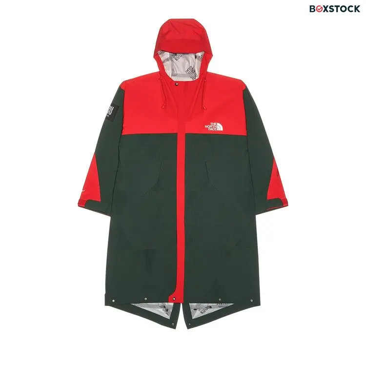The North Face x Undercover SOUKUU Geodesic Shell Jacket 'Dark Cedar Green/High Risk Red' Fall/Winter 2023