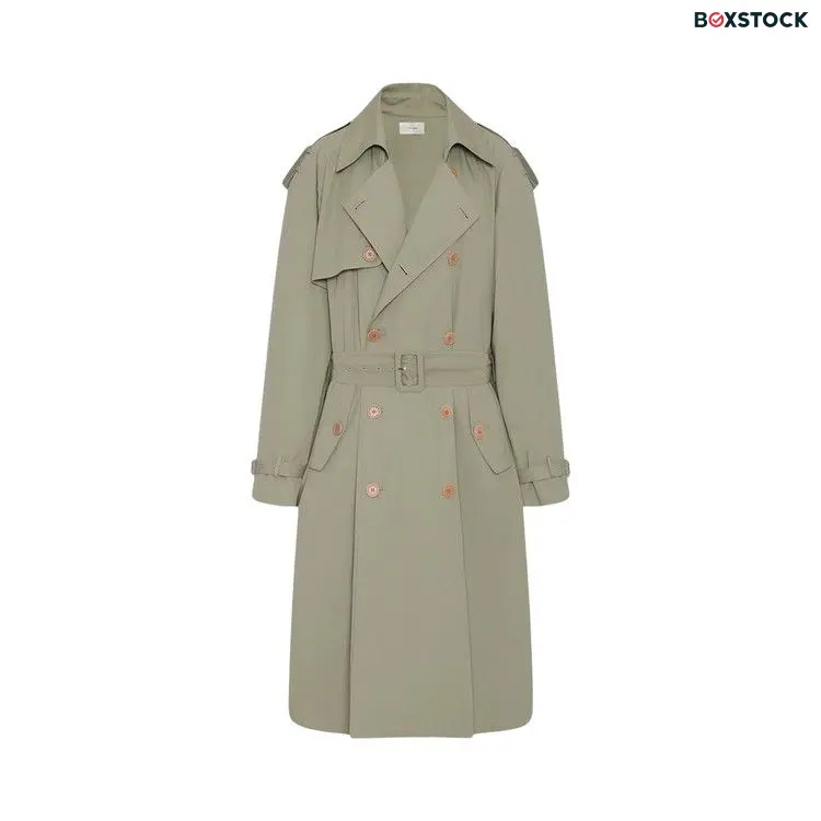 The Row June Coat 'Sage' Green Fall/Winter 2023