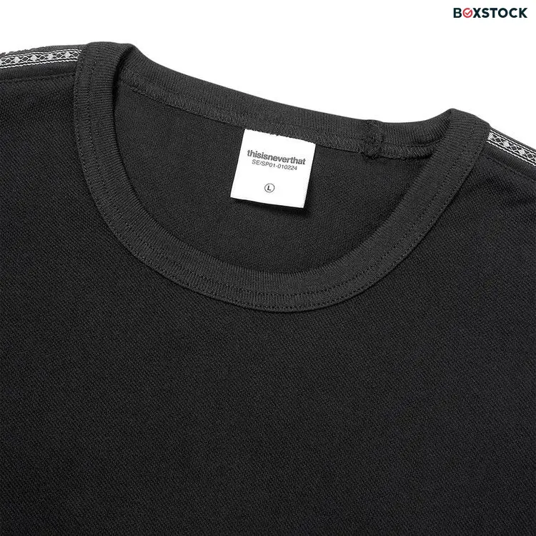 thisisneverthat Taped Long-Sleeve Top 'Black' Spring/Summer 2021