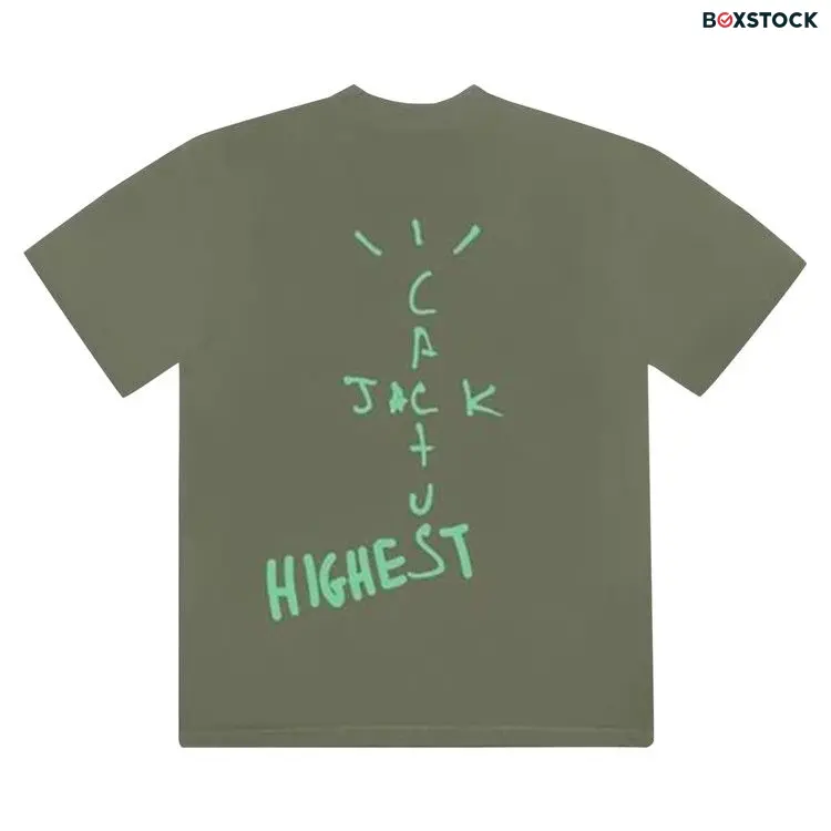 Travis Scott x Nike Air Jordan Highest T-Shirt 'Olive' Green Fall/Winter 2019
