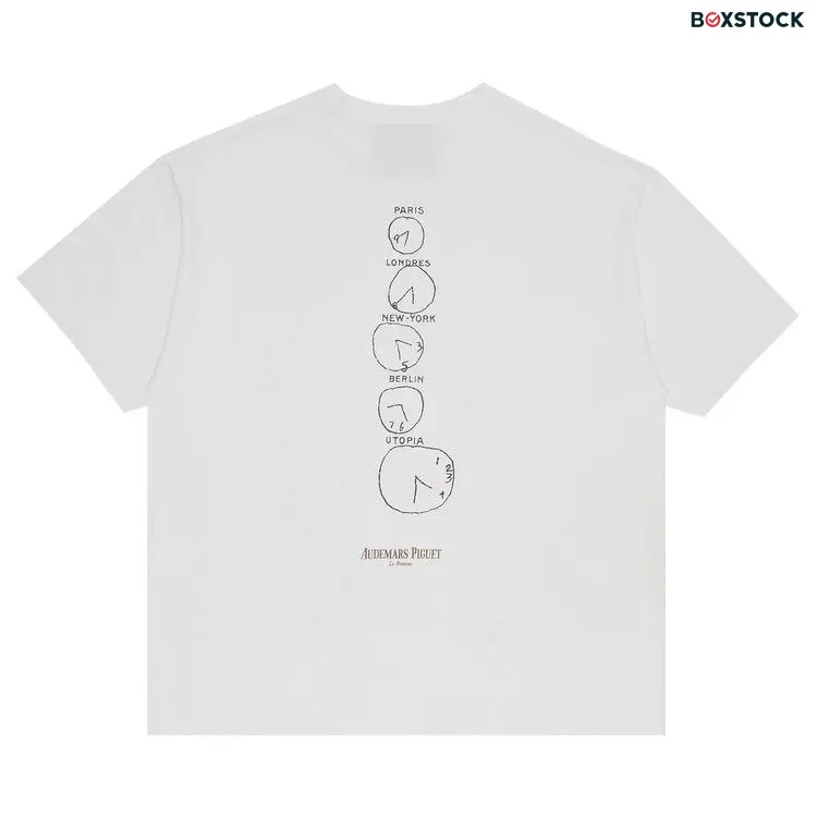 Travis Scott x Audemars Piguet Time Zones Tee 'White' Fall/Winter 2023