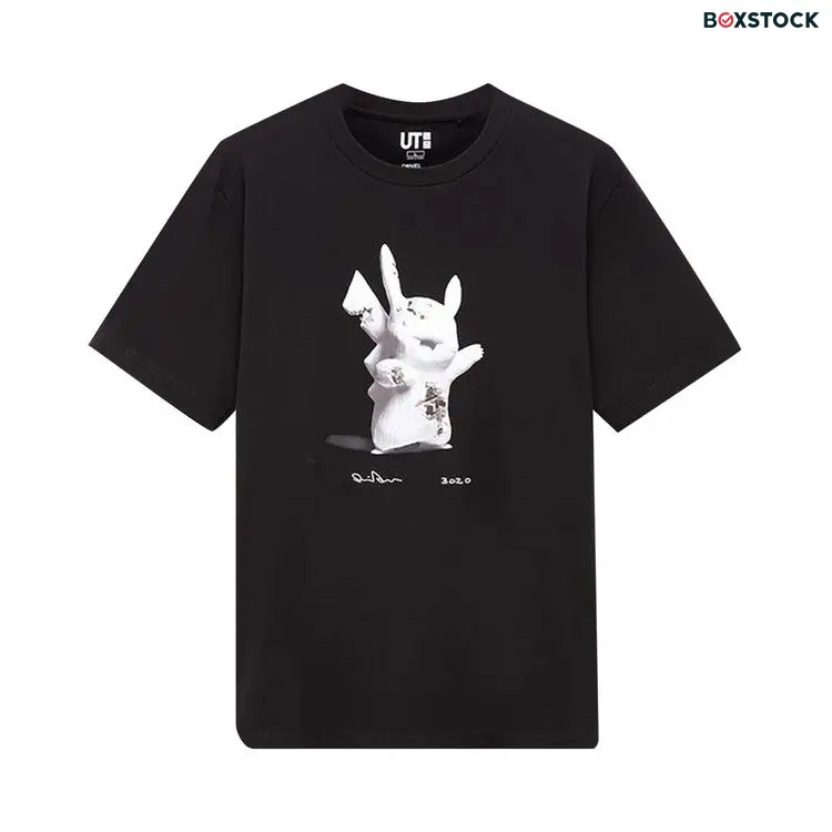 Uniqlo x Daniel Arsham x Pok√©mon Pikachu Tee 'Black'