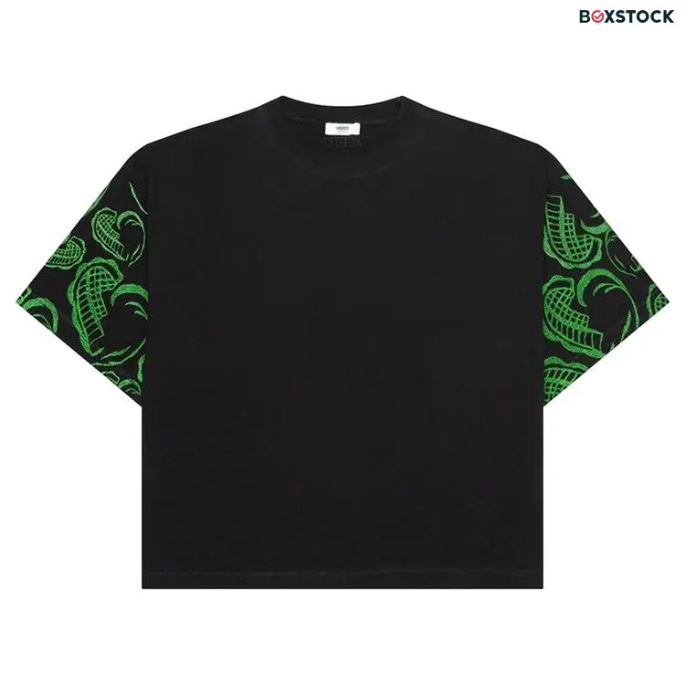 VEERT Heart Embroidered T-Shirt 'Black' Fall/Winter 2023