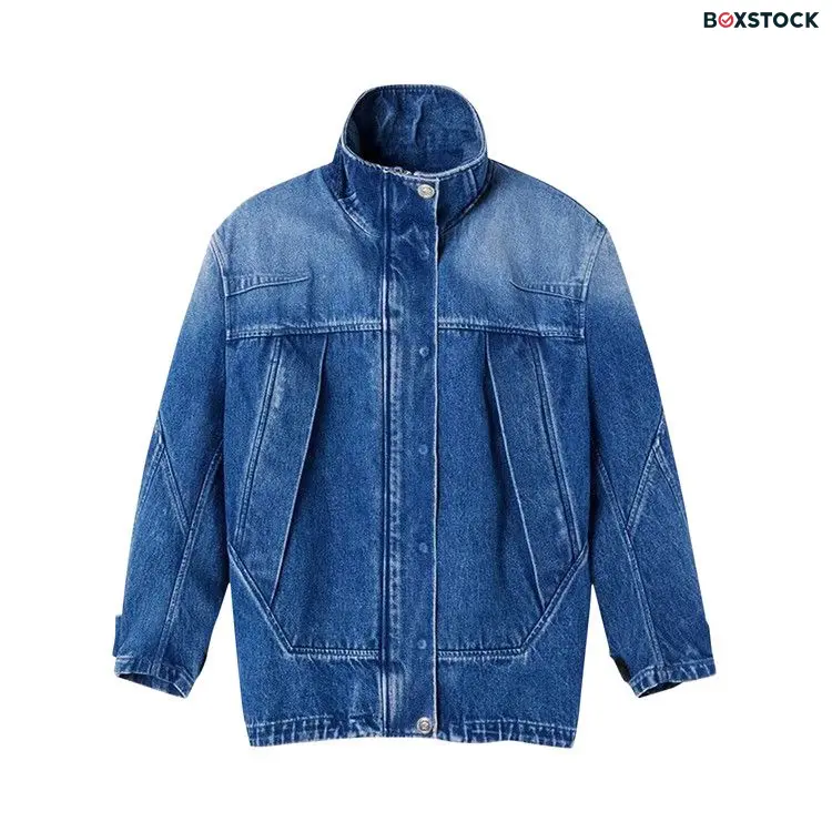 Versace Denim Blouson 'Medium Blue' Fall/Winter 2023