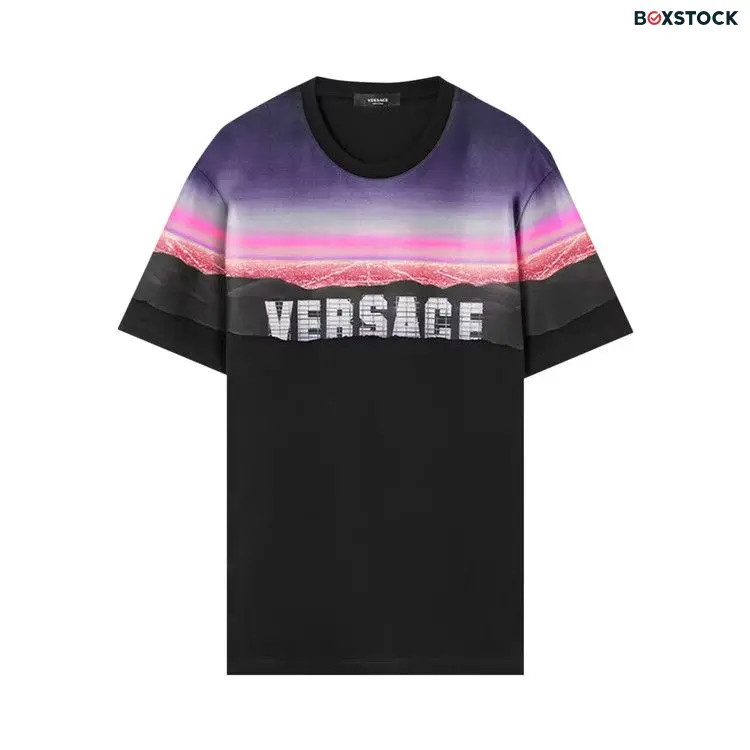 Versace Hills Print T-Shirt 'Black/Print' Fall/Winter 2023