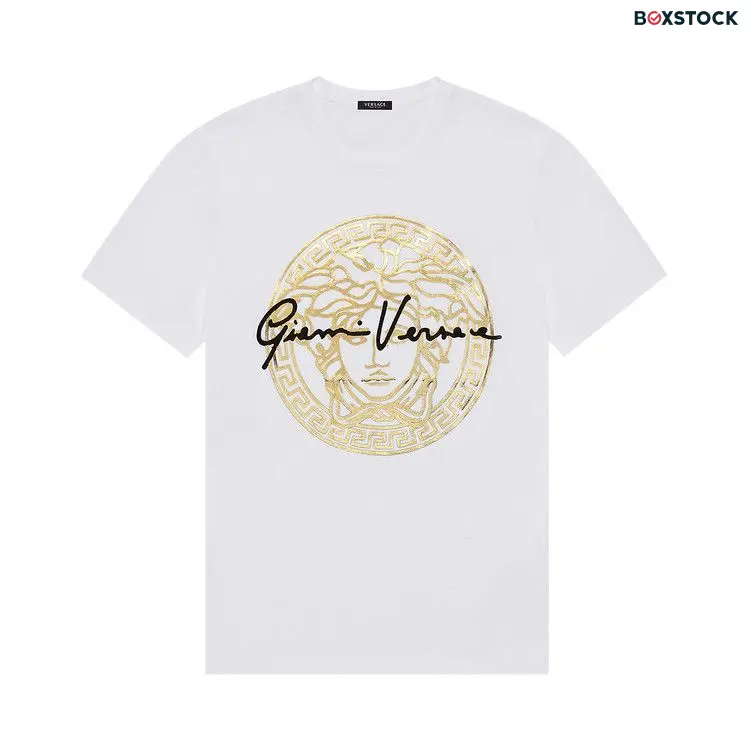 Versace GV Signature Medusa T-Shirt 'White/Gold/Black' Spring/Summer 2021