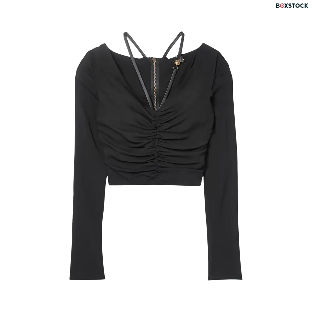 Versace Long-Sleeve Top...