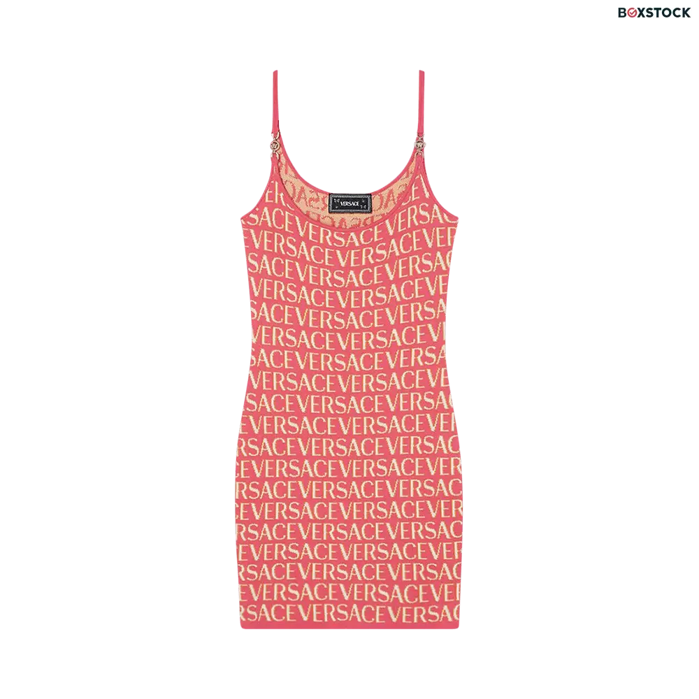 Versace Monogram Knit Mini...