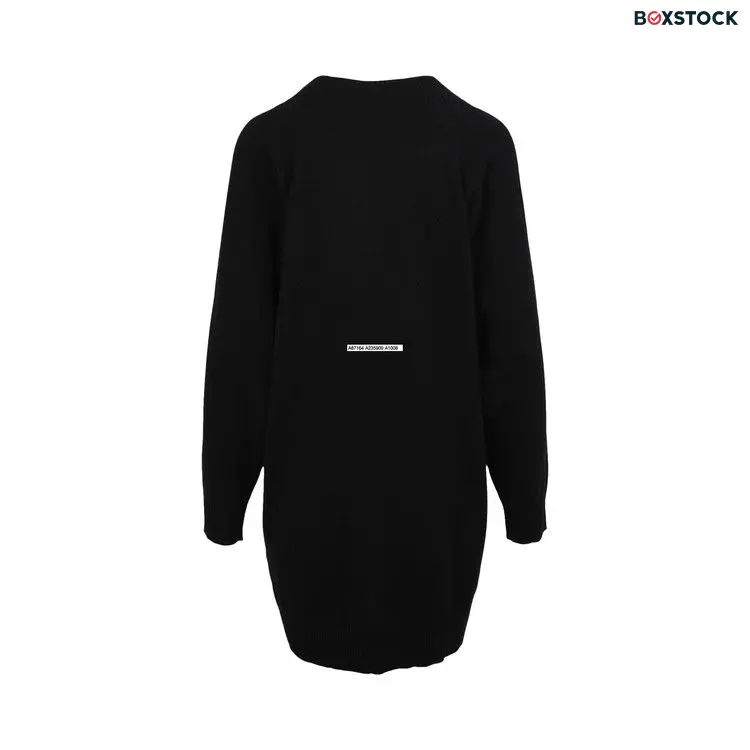 Versace Safety Pin Knitted Dress 'Black' Spring/Summer 2024