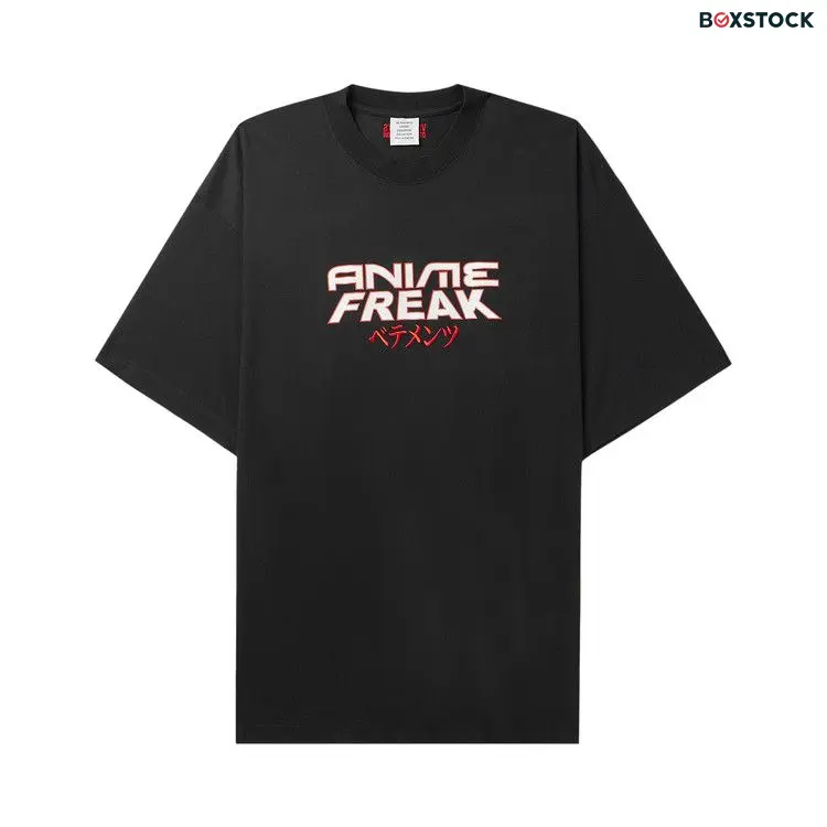 Vetements Anime Freak T-Shirt 'Black' Spring/Summer 2024