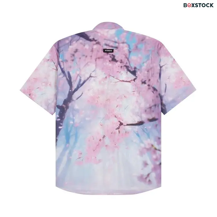 Vetements Anime Short-Sleeve Shirt 'Blue' Fall/Winter 2024