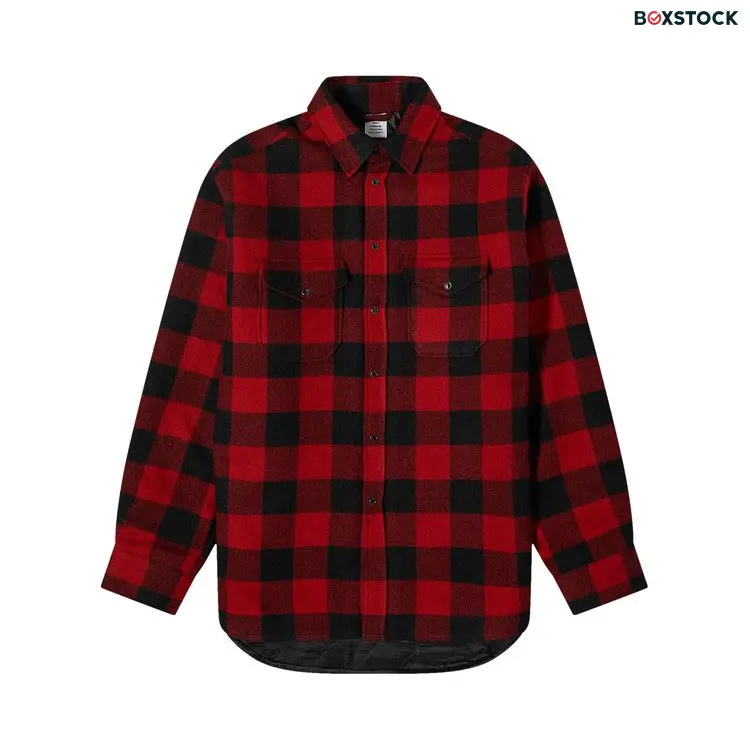 Vetements Flannel Shirt 'Red/Black Check' Spring/Summer 2024