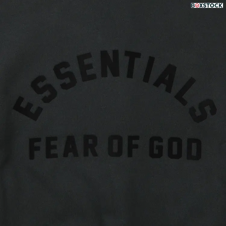 Fear of God Essentials Hoodie 'Jet Black' Spring/Summer 2023
