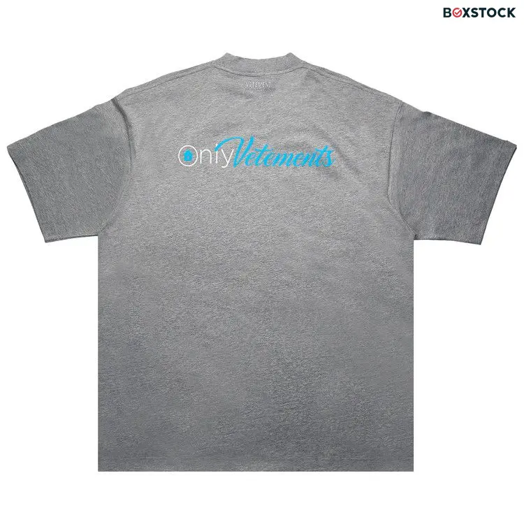 Vetements Only Vetements T-Shirt 'Grey Melange' Fall/Winter 2023