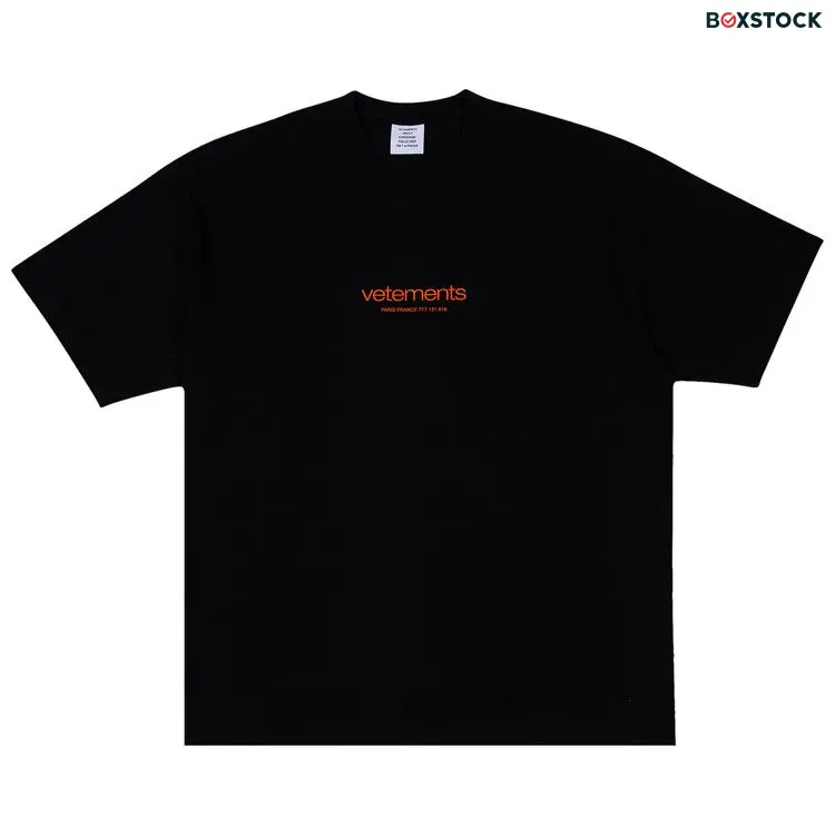 Vetements Urban Logo T-Shirt 'Black' Spring/Summer 2024