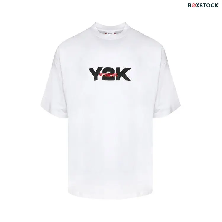 Vetements Y2K T-Shirt 'White' Spring/Summer 2024