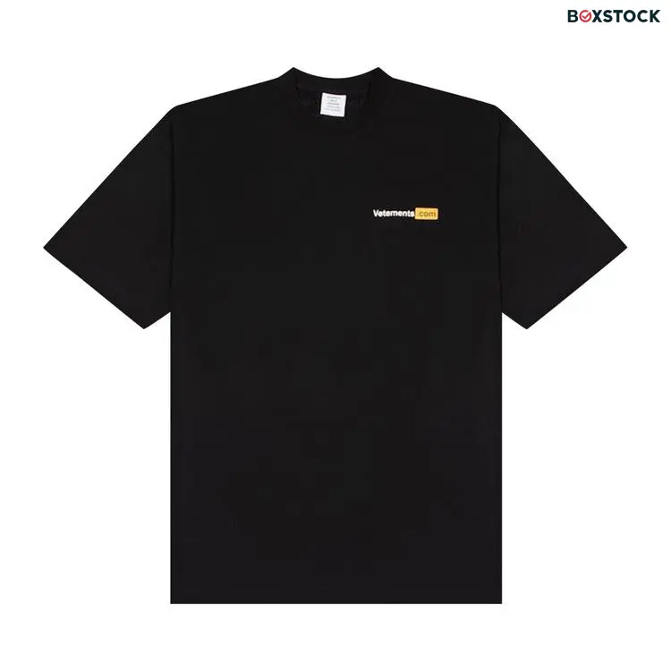 Vetements XXX Logo T-Shirt 'Black' Fall/Winter 2024