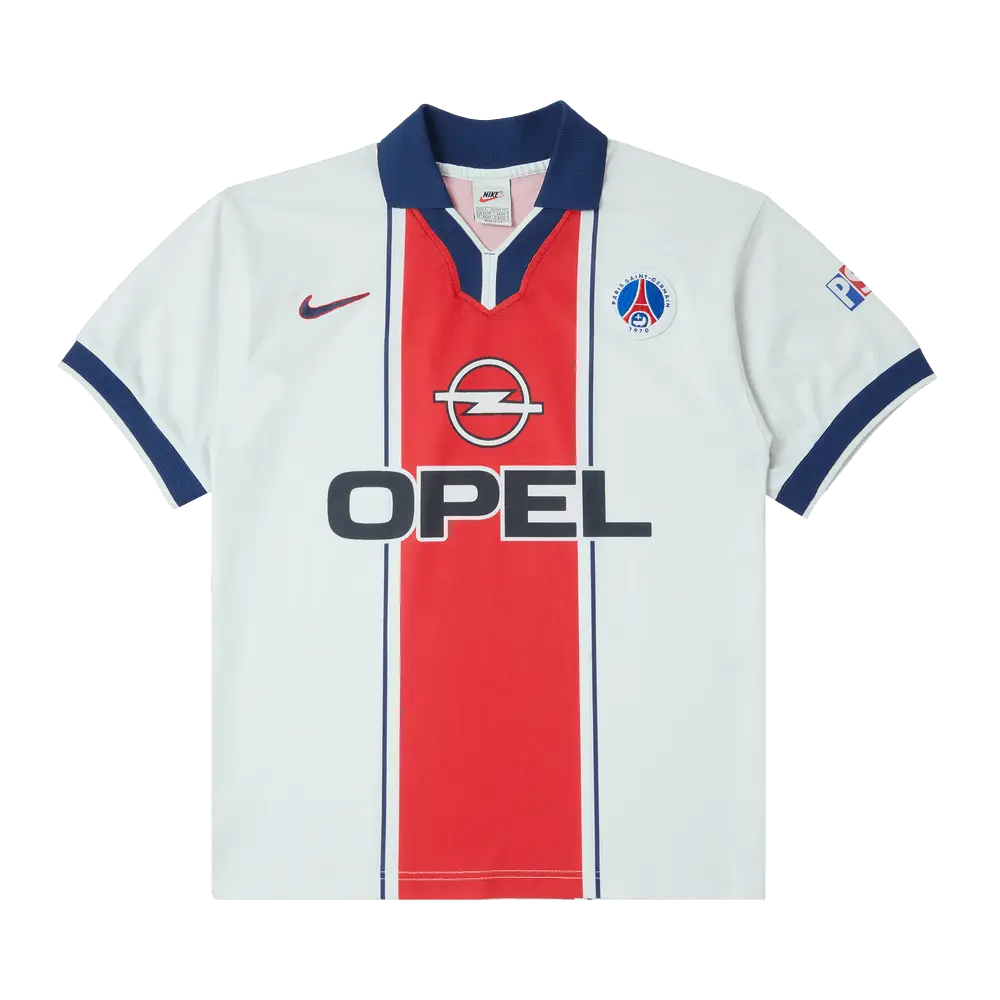 Vintage Paris Saint-Germain Away Stadium Jersey 'White' Fall/Winter 1997