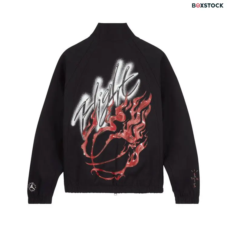 Air Jordan x Travis Scott Woven Jacket 'Black'