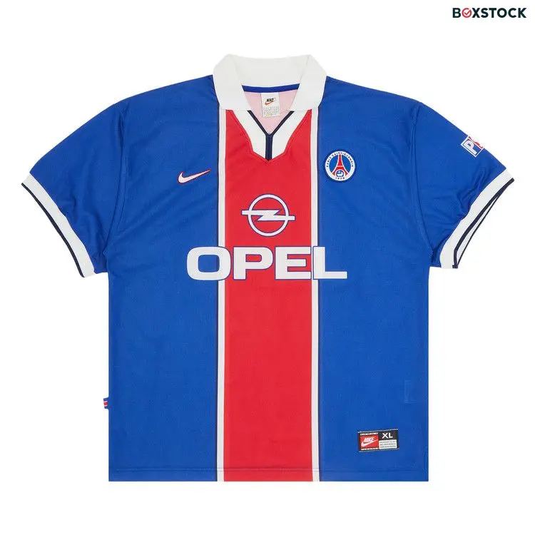 Vintage Paris Saint-Germain Home Stadium Jersey 'Blue' Fall/Winter 1997