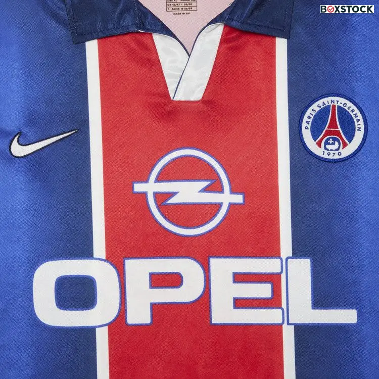 Vintage Paris Saint-Germain Home Stadium Jersey 'Blue' Fall/Winter 1998