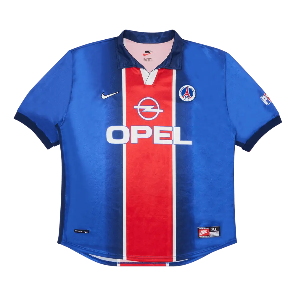 Vintage Paris Saint-Germain Home Stadium Jersey 'Blue' Fall/Winter 1998