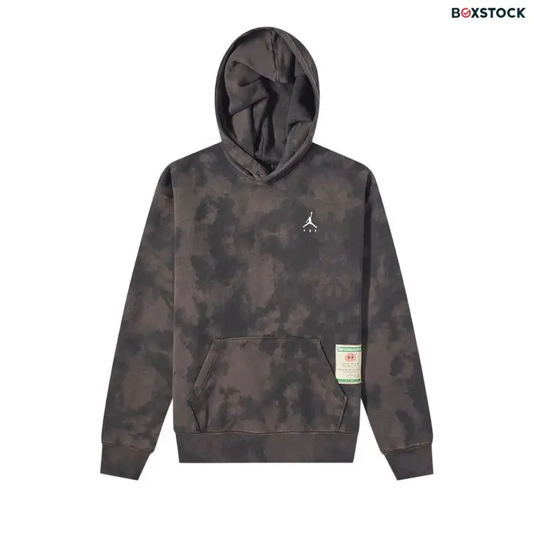 Air Jordan x J Balvin Fleece Hoodie 'Flat Pewter'