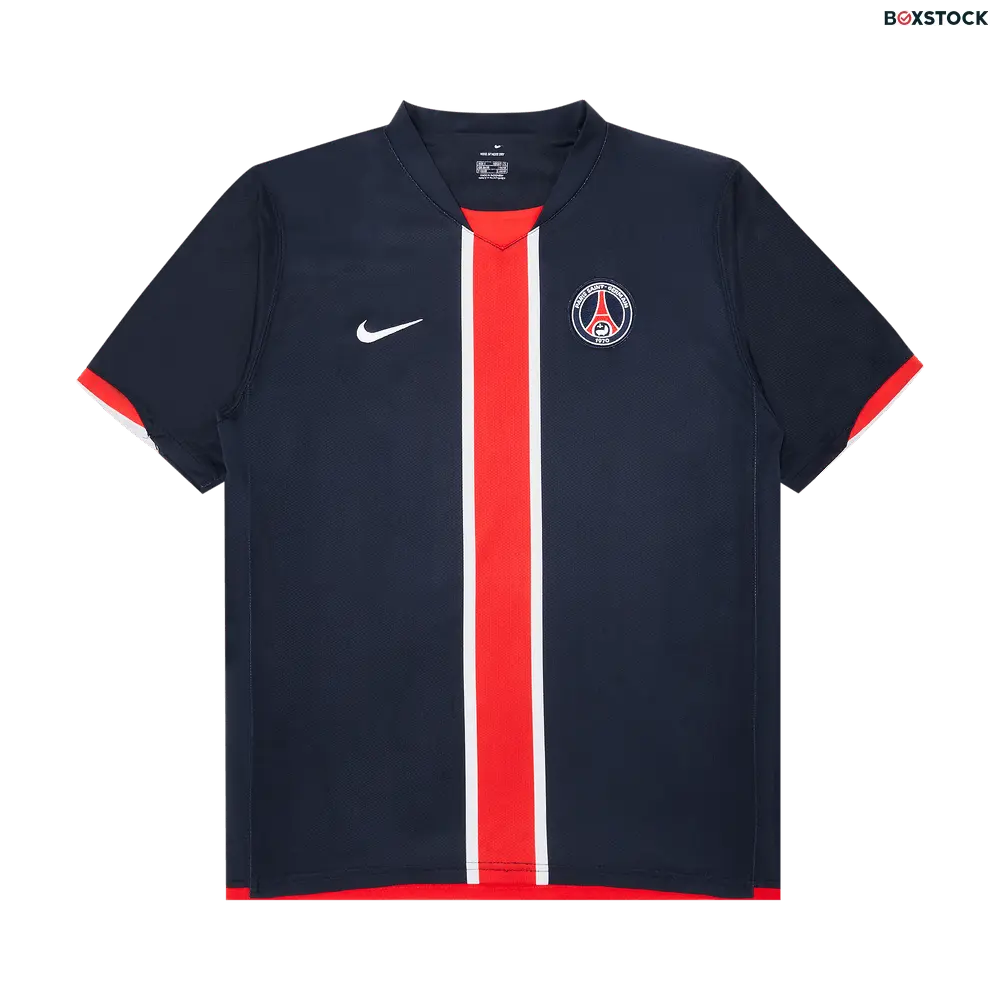 Vintage Paris Saint-Germain Home Stadium Jersey 'Navy/Red' Blue Fall/Winter 2006