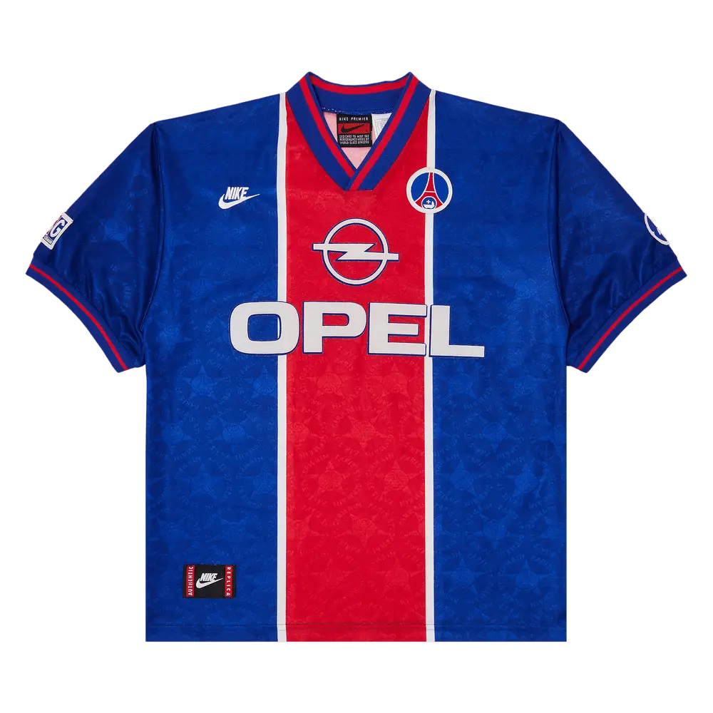 Vintage Paris Saint-Germain Home Stadium Jersey 'Navy' Blue Fall/Winter 1995