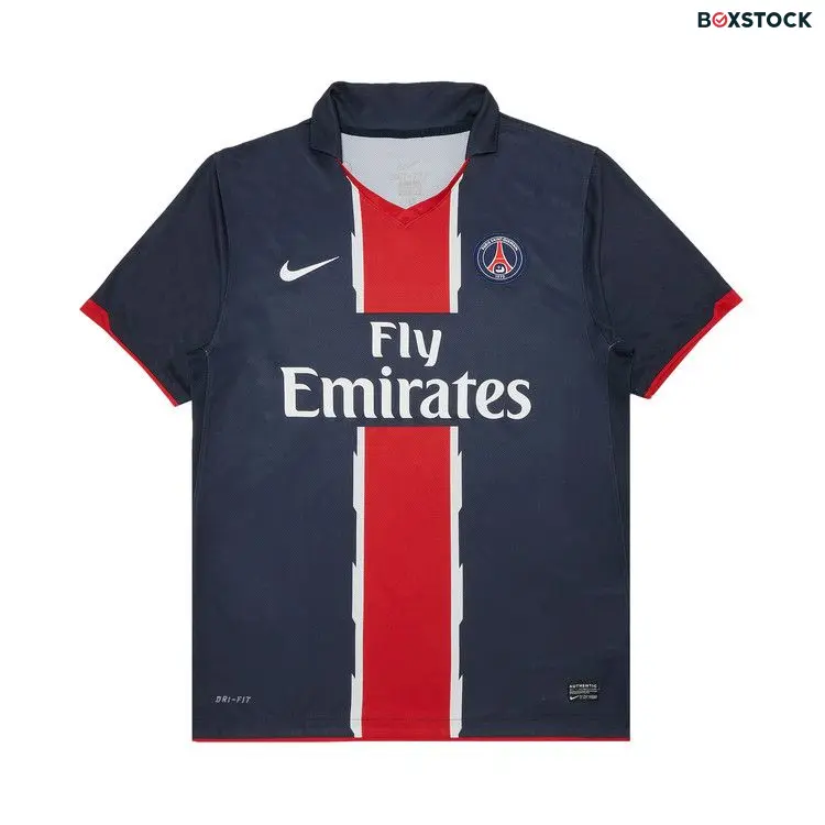 Vintage Paris Saint-Germain Home Stadium Jersey 'Navy' Blue Fall/Winter 2010
