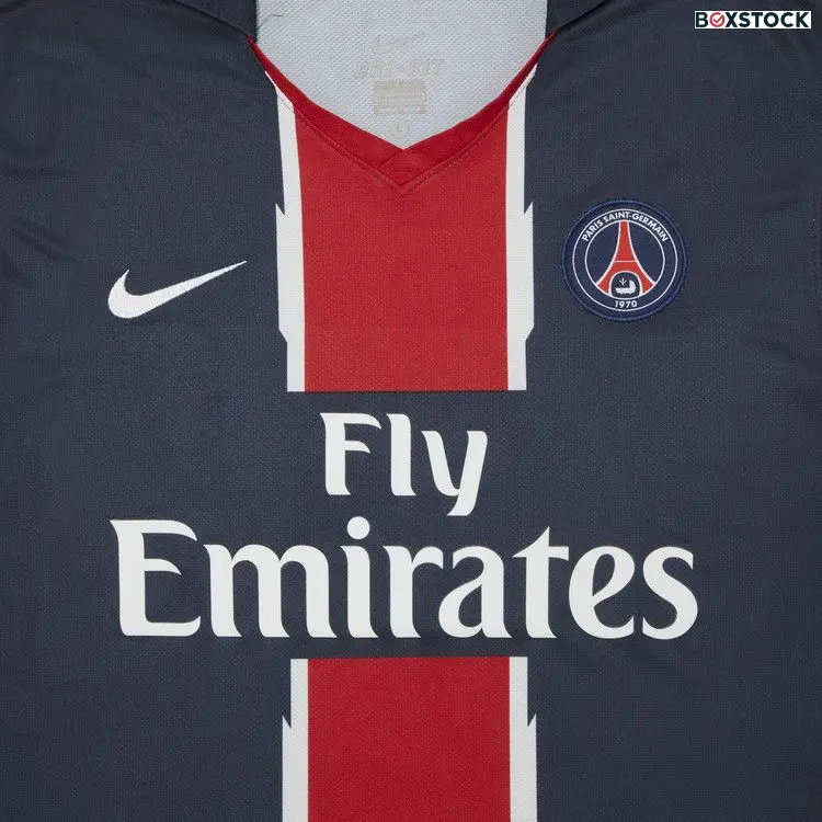 Vintage Paris Saint-Germain Home Stadium Jersey 'Navy' Blue Fall/Winter 2010