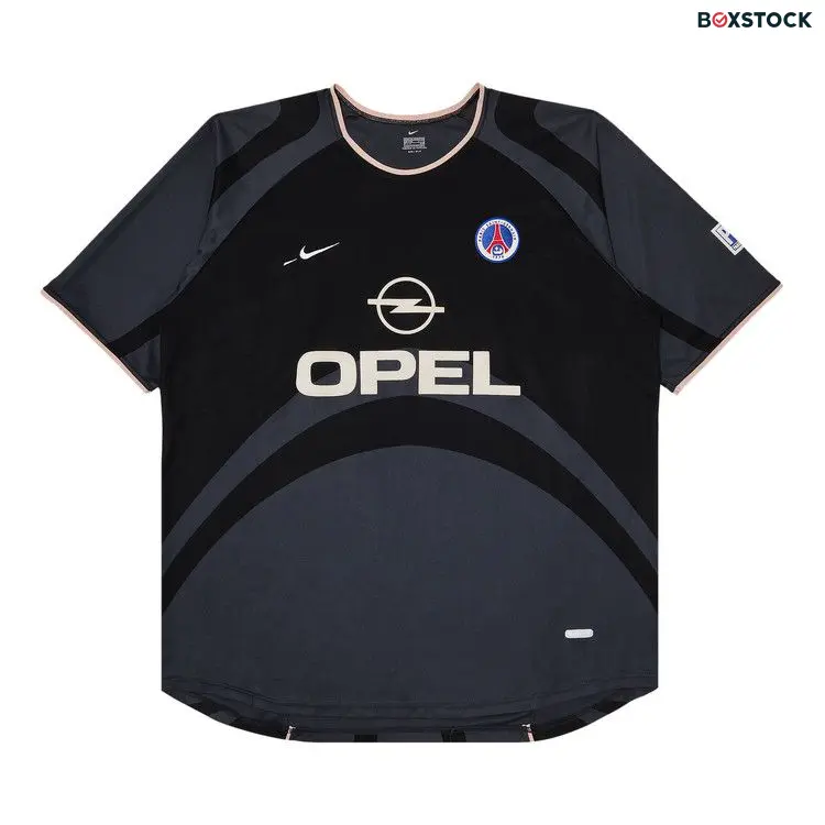 Vintage Paris Saint-Germain Third Stadium Jersey 'Black' Fall/Winter 2001