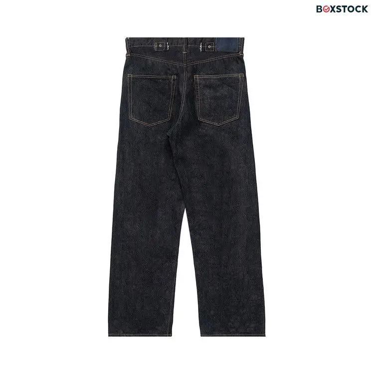 Visvim Social Sculpture 01 Wide Pants 'Denim' Blue Fall/Winter 2024