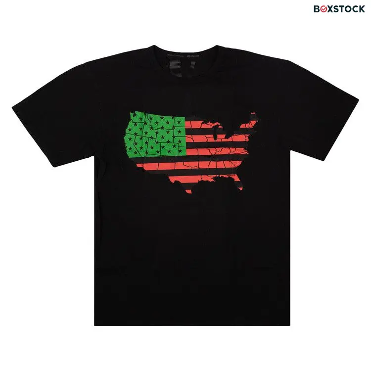 Vlone Flag Power T-Shirt 'Black'