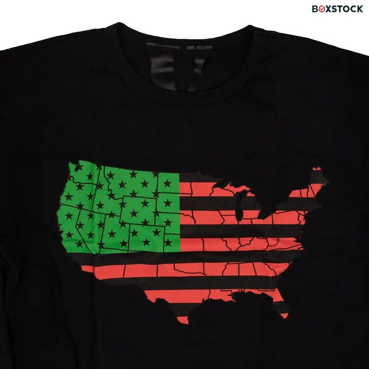 Vlone Flag Power T-Shirt 'Black'