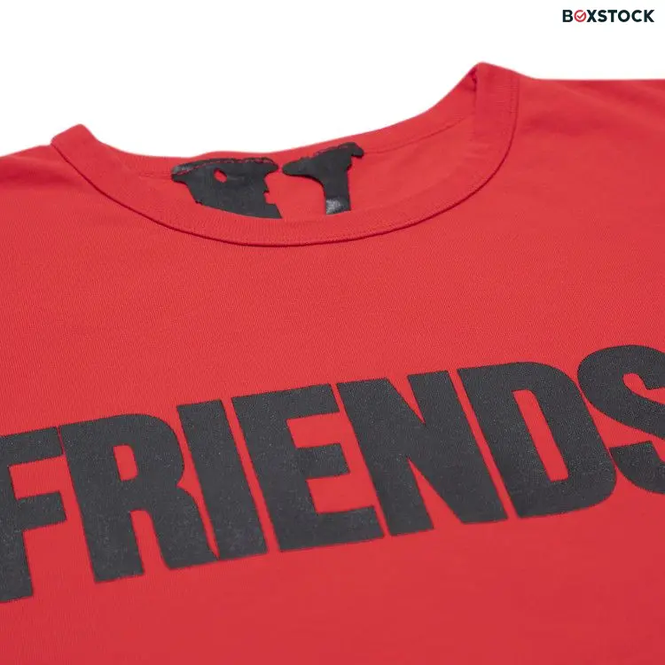 Vlone Friends T-Shirt 'Red/Black'