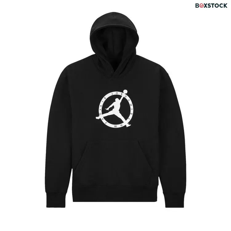 Air Jordan x Off-White MJ Hoodie 'Black/White/Forest Green'